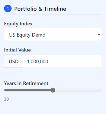 Portfolio & Timeline Card