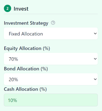 Investment Strategy Card